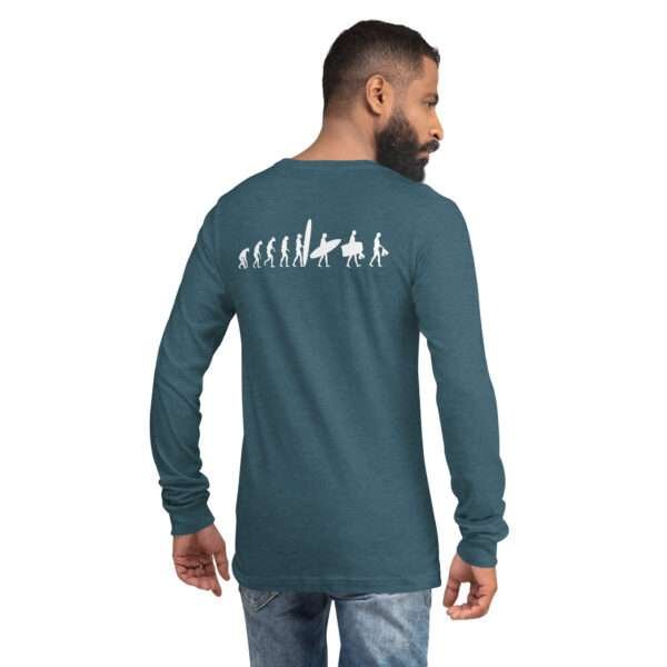 Bodysurfer SurfEvolucion(tm) Unisex Long Sleeve Tee