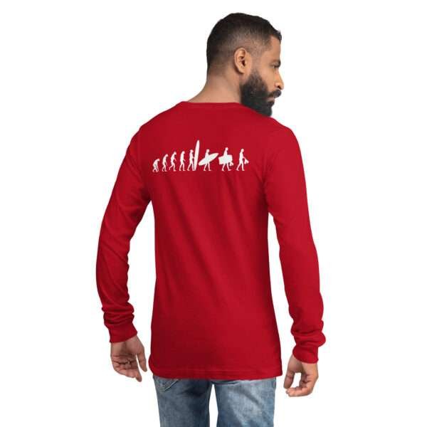 Bodysurfer SurfEvolucion(tm) Unisex Long Sleeve Tee - Image 2