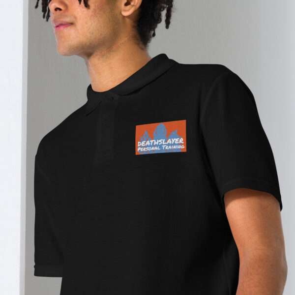 DeathSlayer Unisex pique polo shirt - Image 3